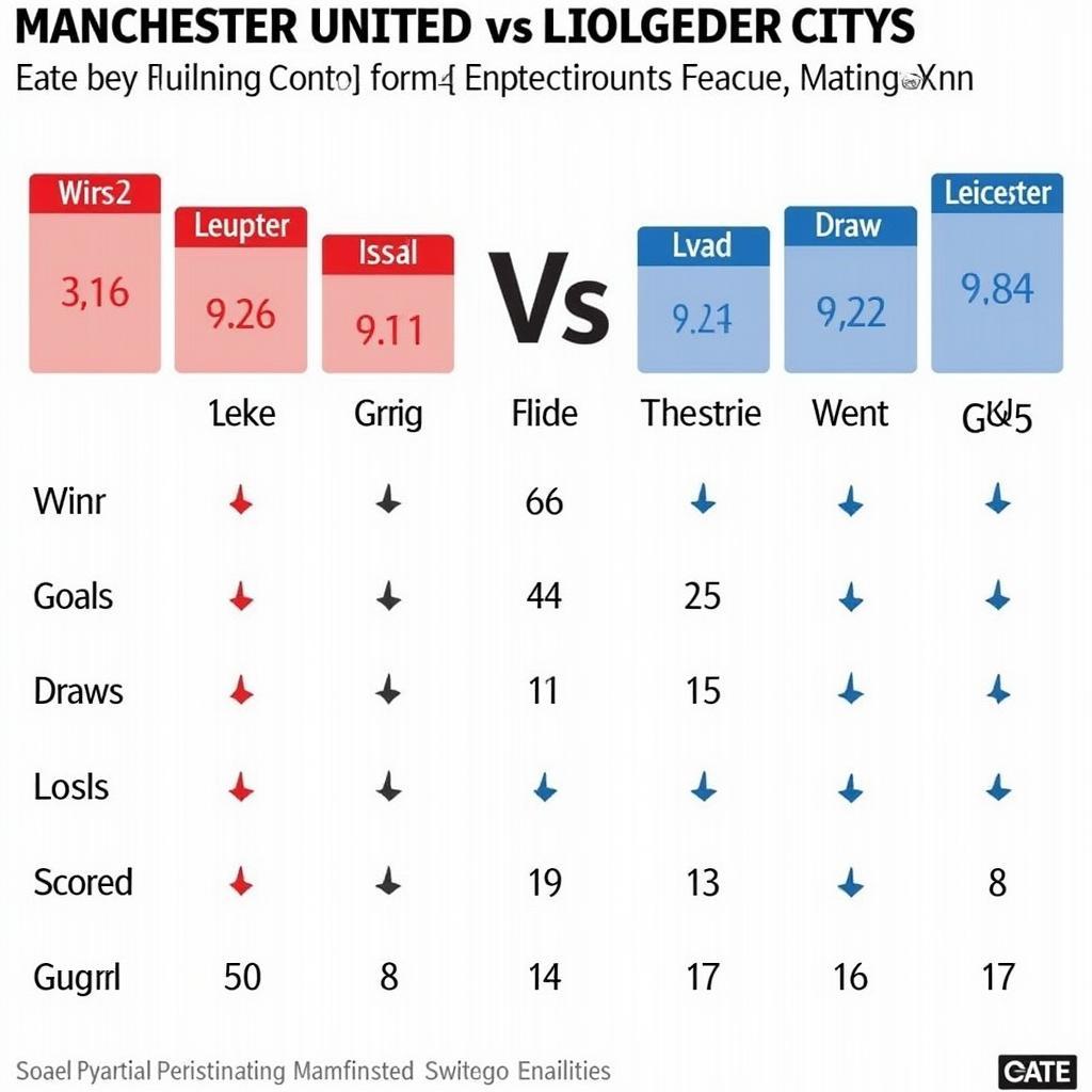 Phân tích phong độ MU vs Leicester