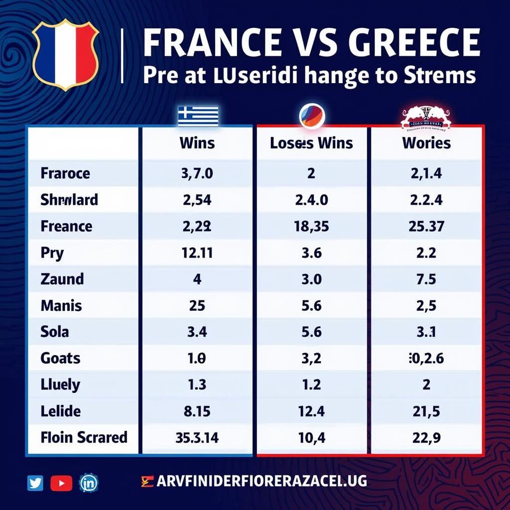 Phân tích phong độ Pháp vs Greece