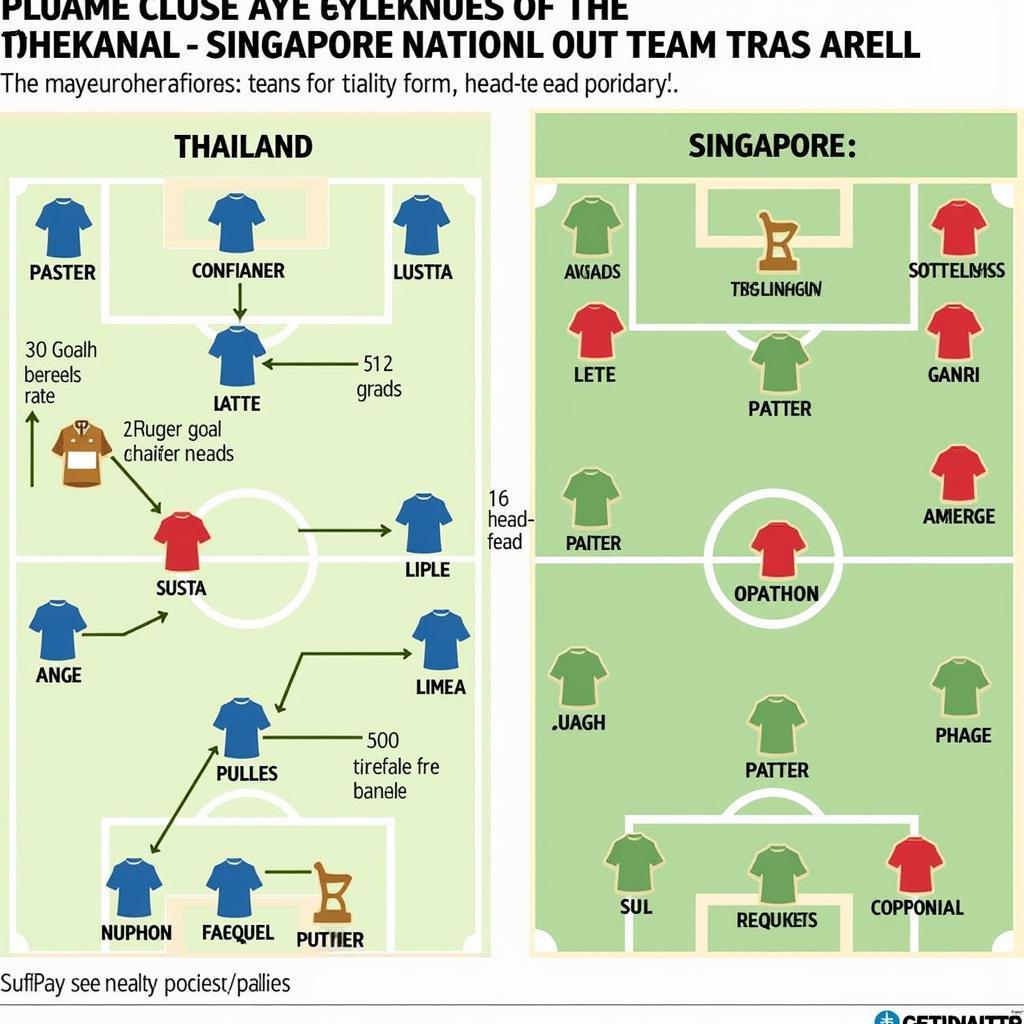 Phân tích Sức mạnh Đội hình Thái Lan và Singapore