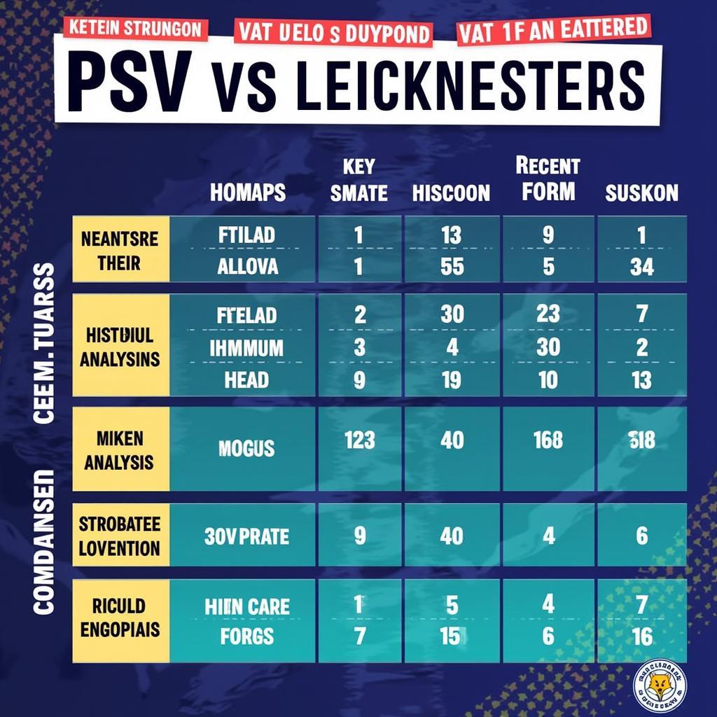 Phân tích sức mạnh PSV vs Leicester