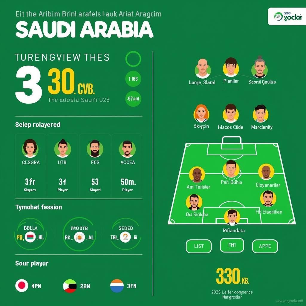 Phân tích sức mạnh U23 Ả Rập Xê Út: Đội hình, chiến thuật và lối chơi