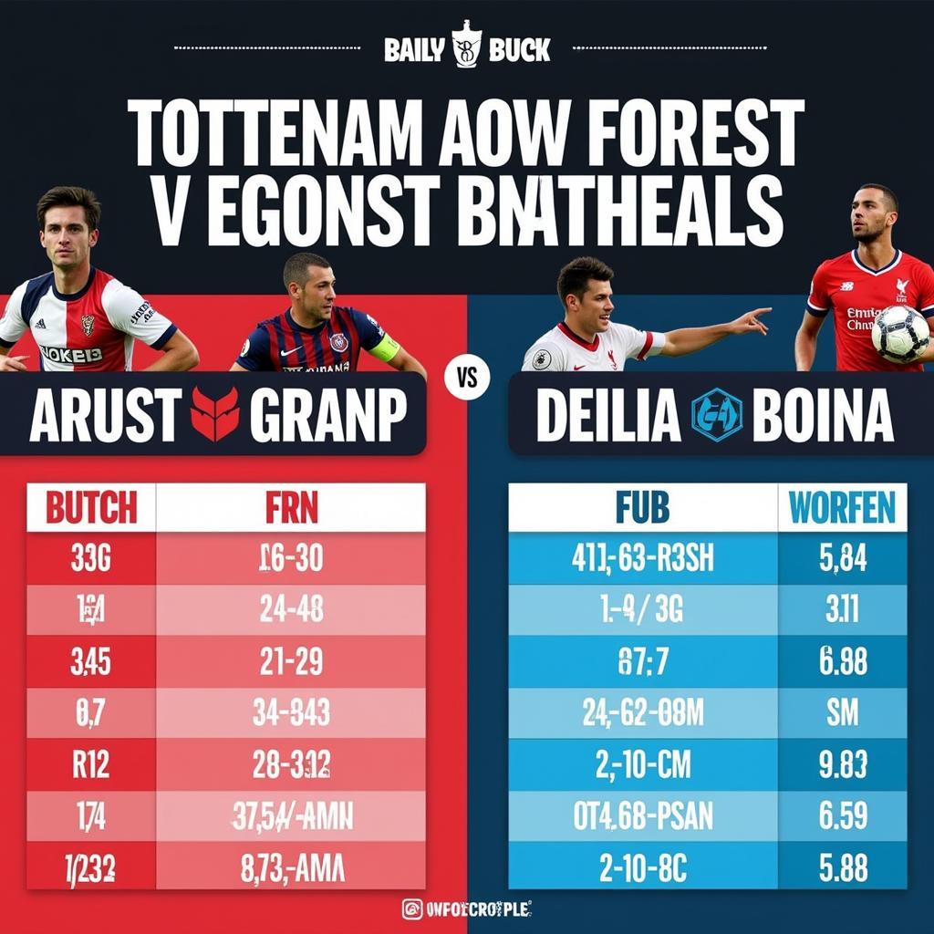 Phân tích trận đấu Tottenham vs Nottingham Forest