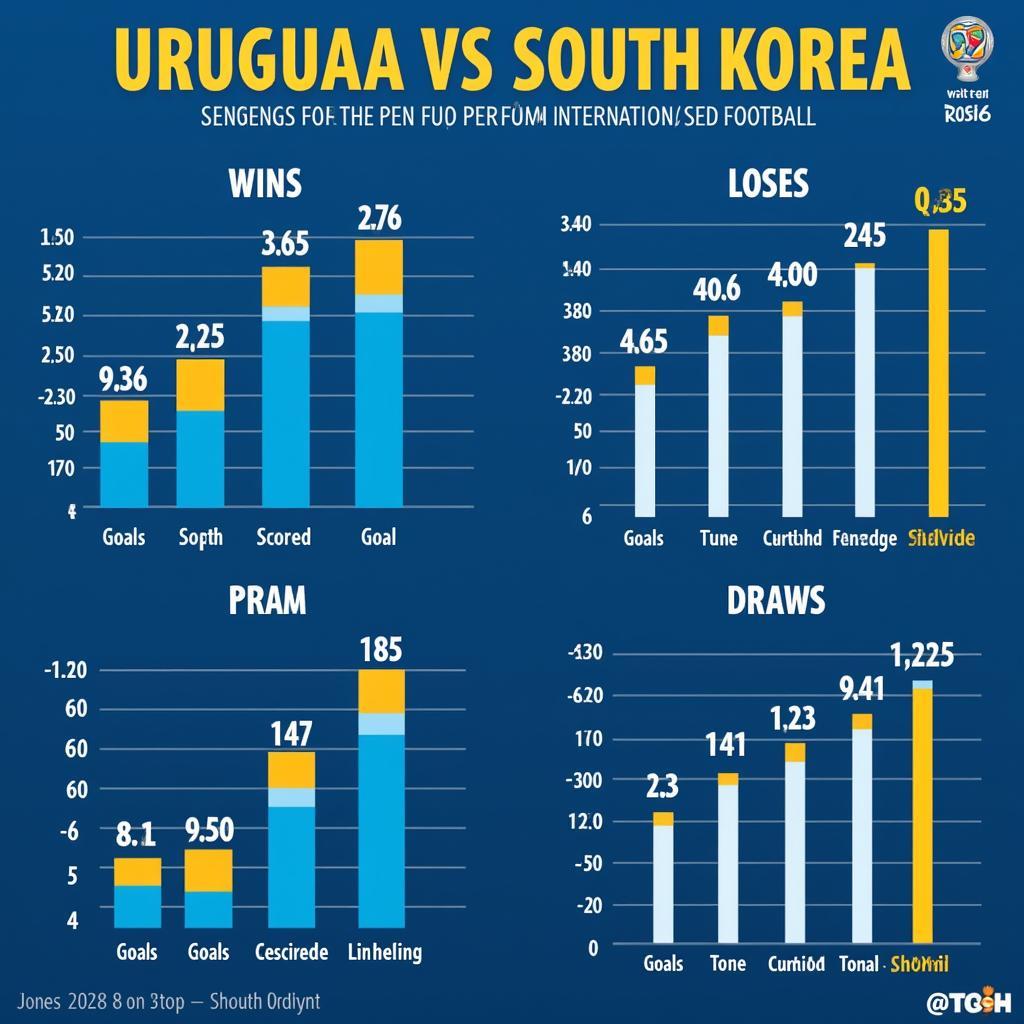 Phong độ hiện tại của Uruguay và Hàn Quốc