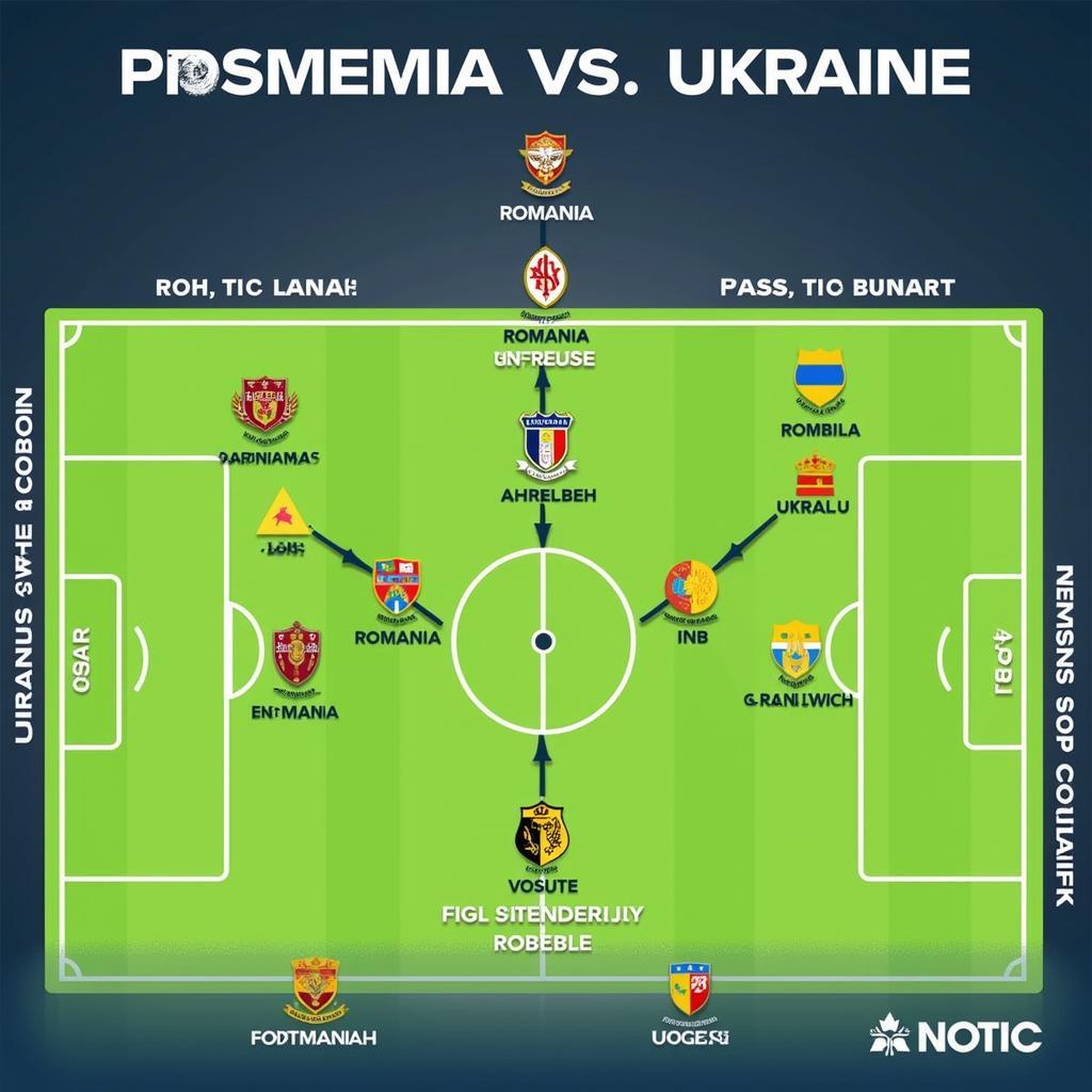 Phân tích chiến thuật Romania vs Ukraine