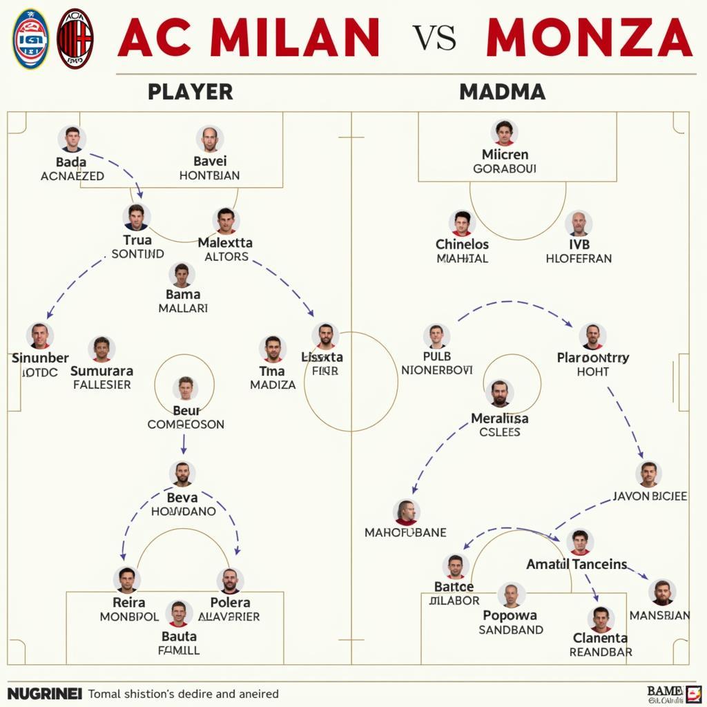 Phân tích lực lượng AC Milan vs Monza