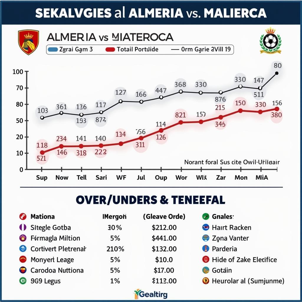 Nhận định kèo Tài Xỉu Almería vs Mallorca