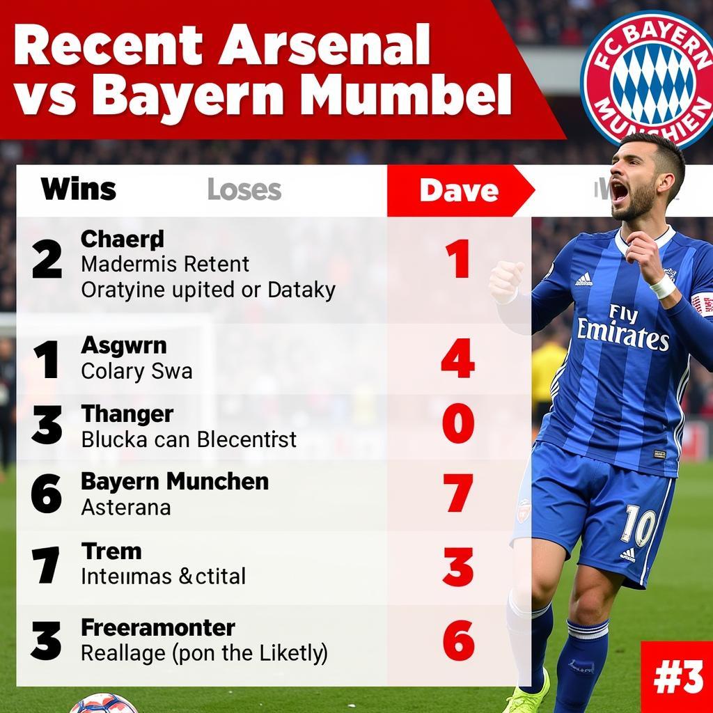 Soi kèo Arsenal vs Bayern: Phong độ gần đây