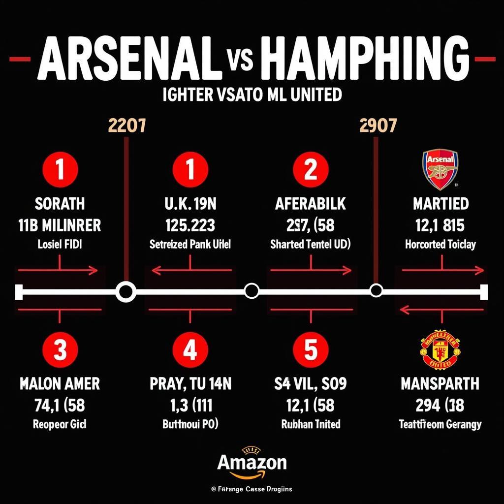 Lịch sử đối đầu Arsenal vs Man United