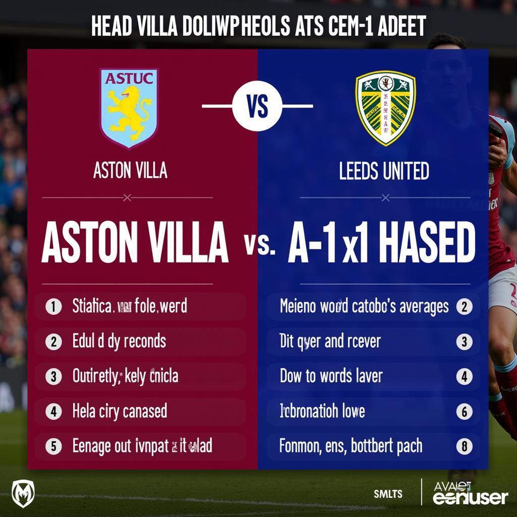 Dự đoán kết quả soi kèo Aston Villa vs Leeds United