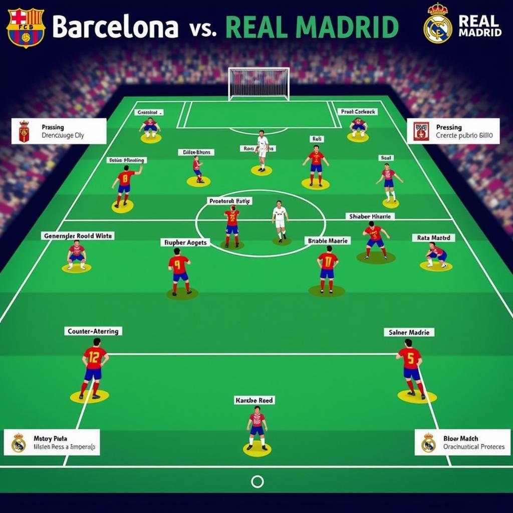 Soi kèo Barca vs Real Madrid: Chiến thuật