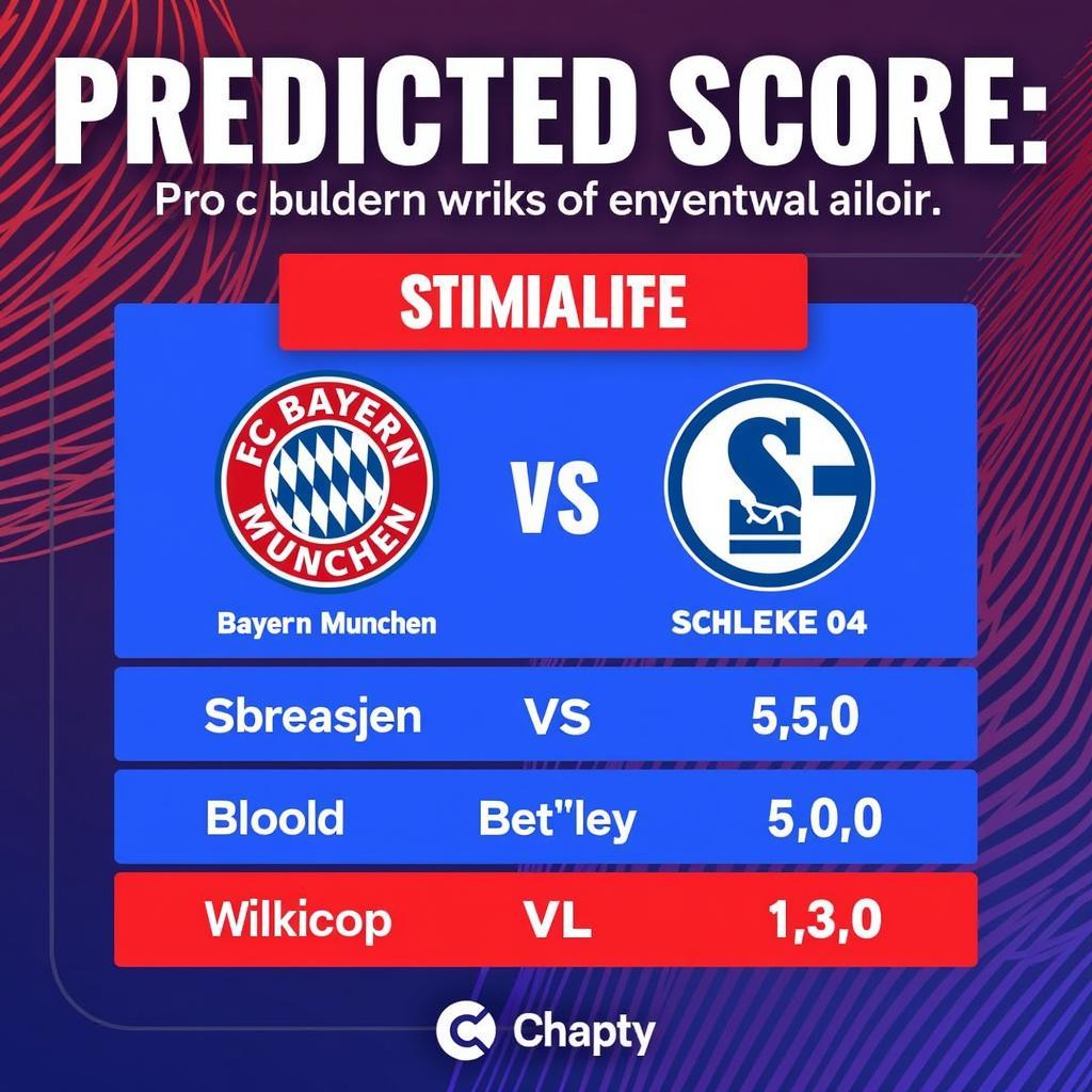 Soi kèo Bayern Munich gặp Schalke 04: Dự đoán kết quả