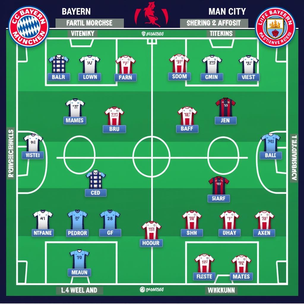 Soi kèo Bayern Munich vs Man City: Phân tích chiến thuật