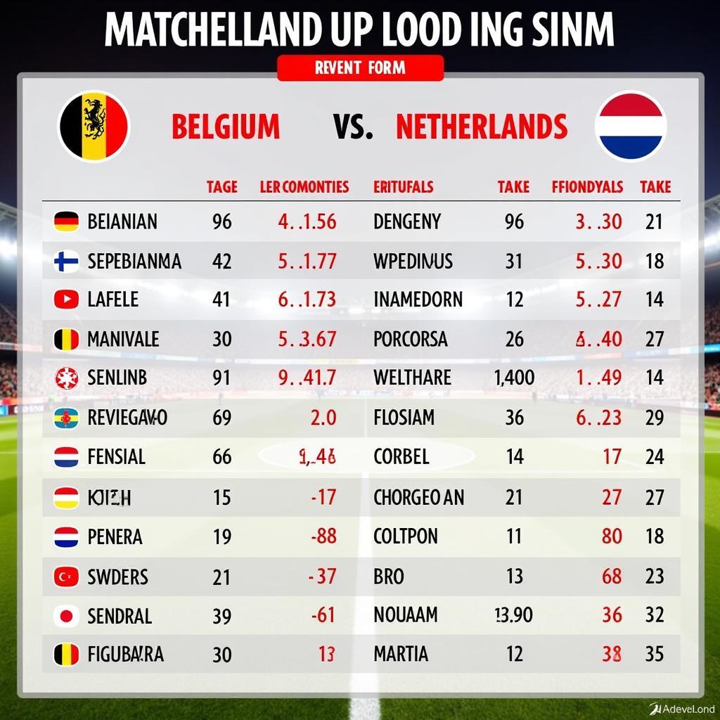 Soi kèo Bỉ vs Hà Lan: Phong độ gần đây