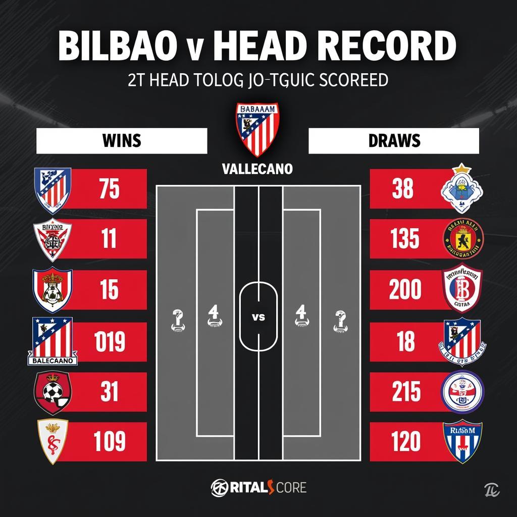 Lịch sử đối đầu giữa Bilbao và Vallecano