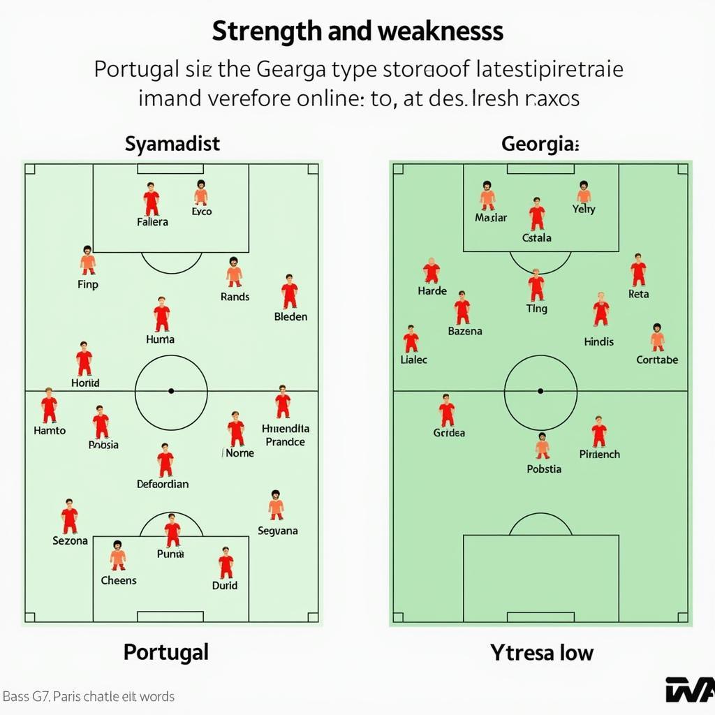 Soi kèo Bồ Đào Nha vs Georgia: Phân tích lực lượng