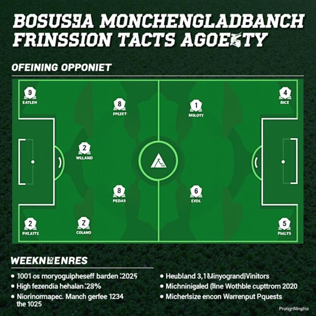 Phân tích đối thủ của Borussia Monchengladbach