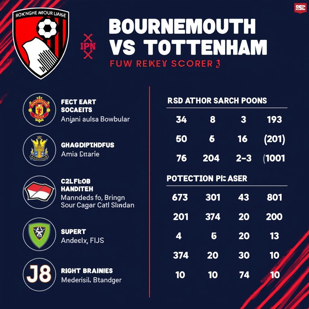 Dự đoán kết quả Bournemouth vs Tottenham