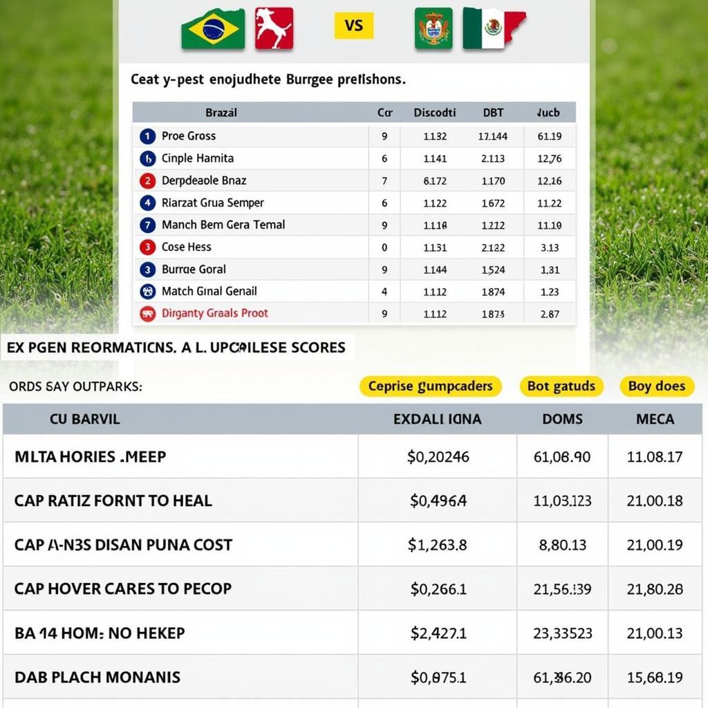 Soi kèo Brazil vs Mexico: Tỷ lệ kèo và dự đoán