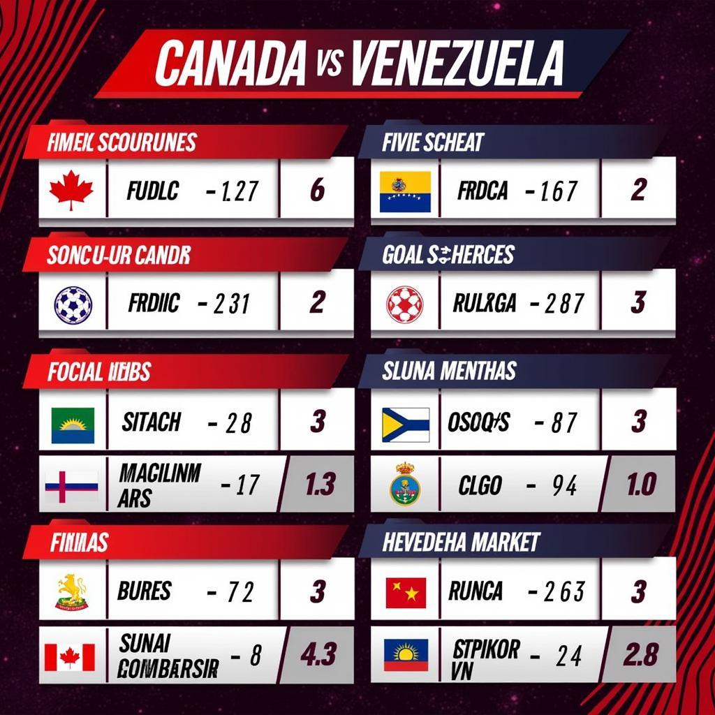 Soi kèo tỷ số Canada vs Venezuela