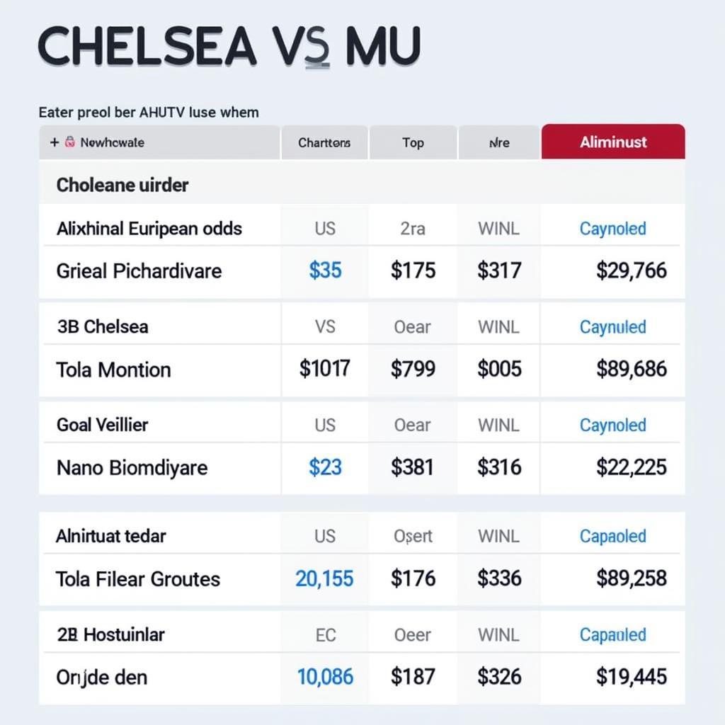 Soi kèo Châu Á, Châu Âu và Tài Xỉu trận Chelsea vs MU