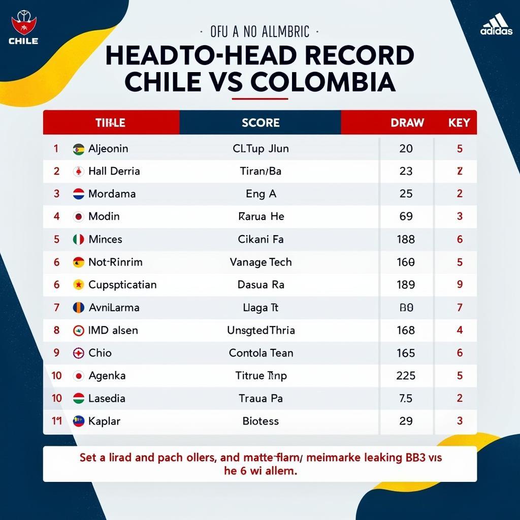 Lịch sử đối đầu giữa Chile và Colombia