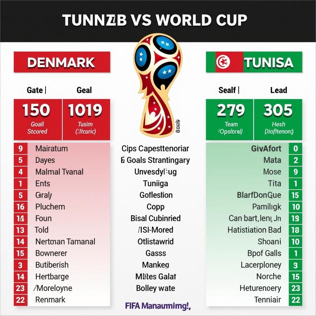 Soi kèo Đan Mạch vs Tunisia tại World Cup