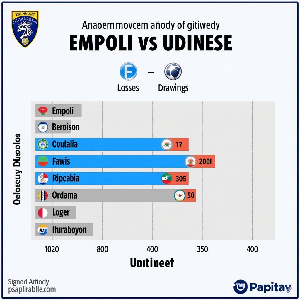 Phong độ gần đây của Empoli và Udinese