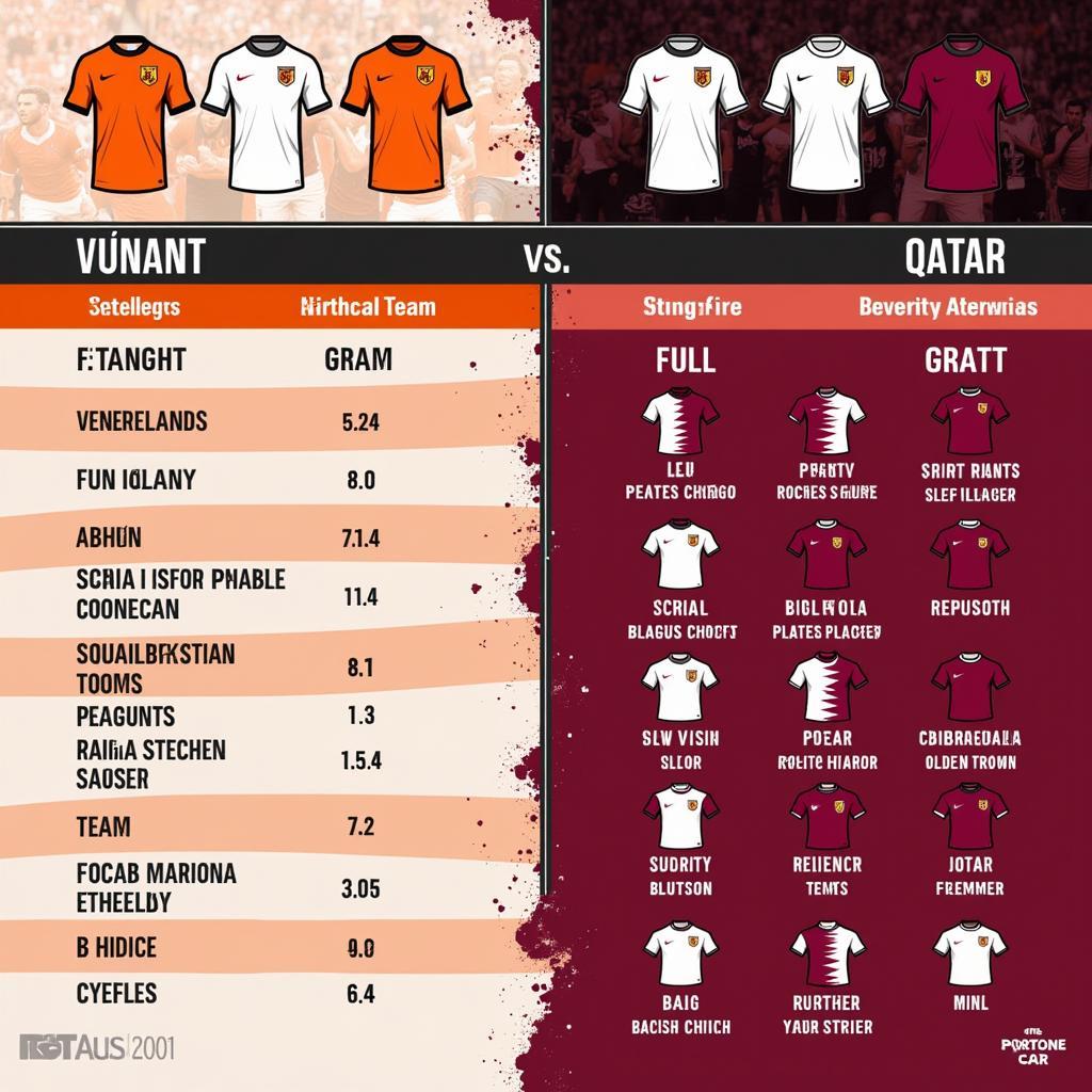 Phân tích sức mạnh Hà Lan vs Qatar