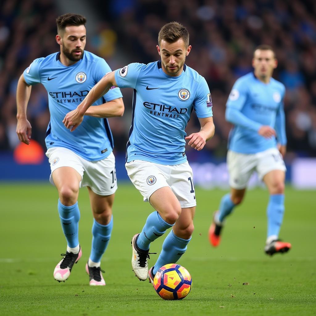 Sức mạnh tấn công của Man City