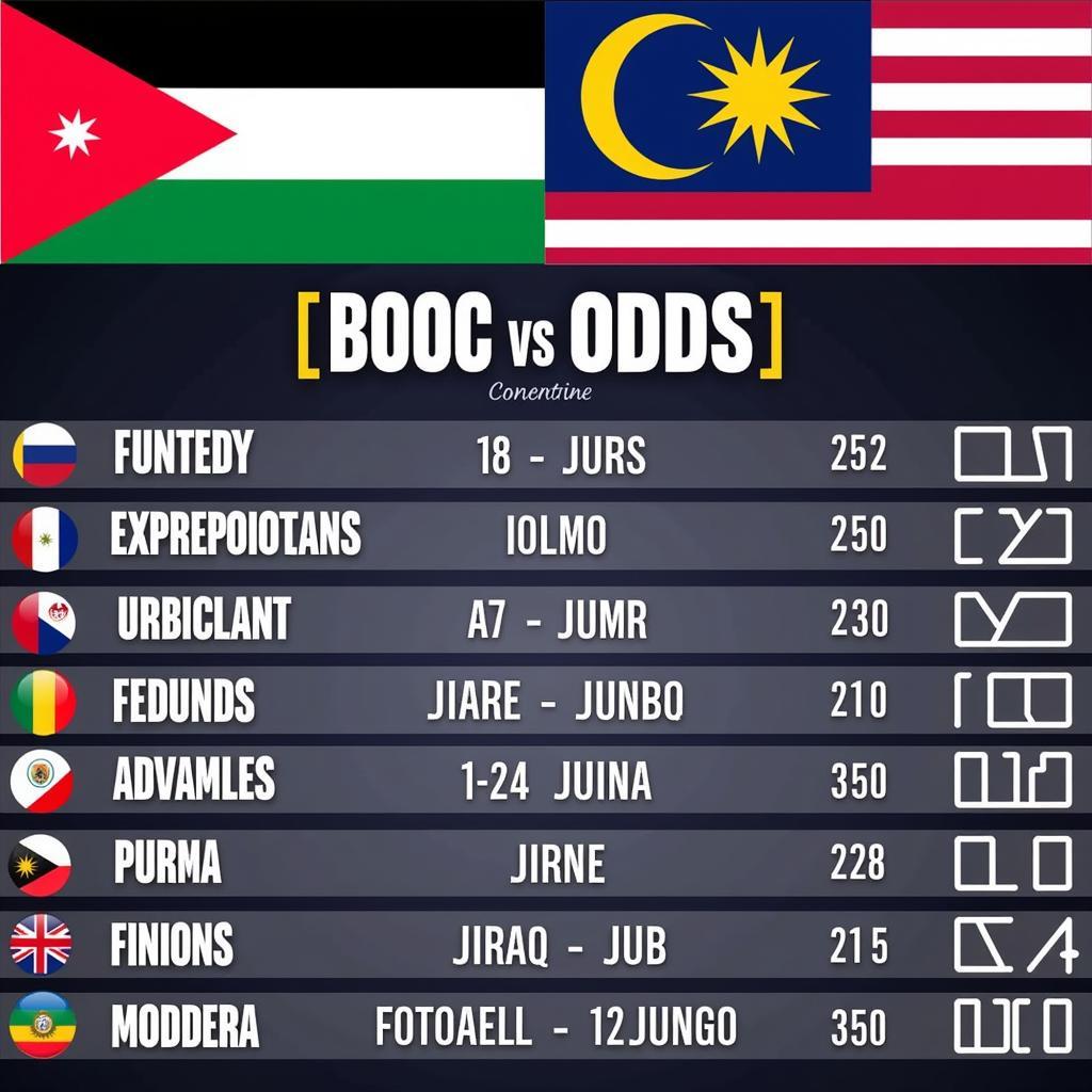 Soi kèo Jordan vs Malaysia - Dự đoán kết quả