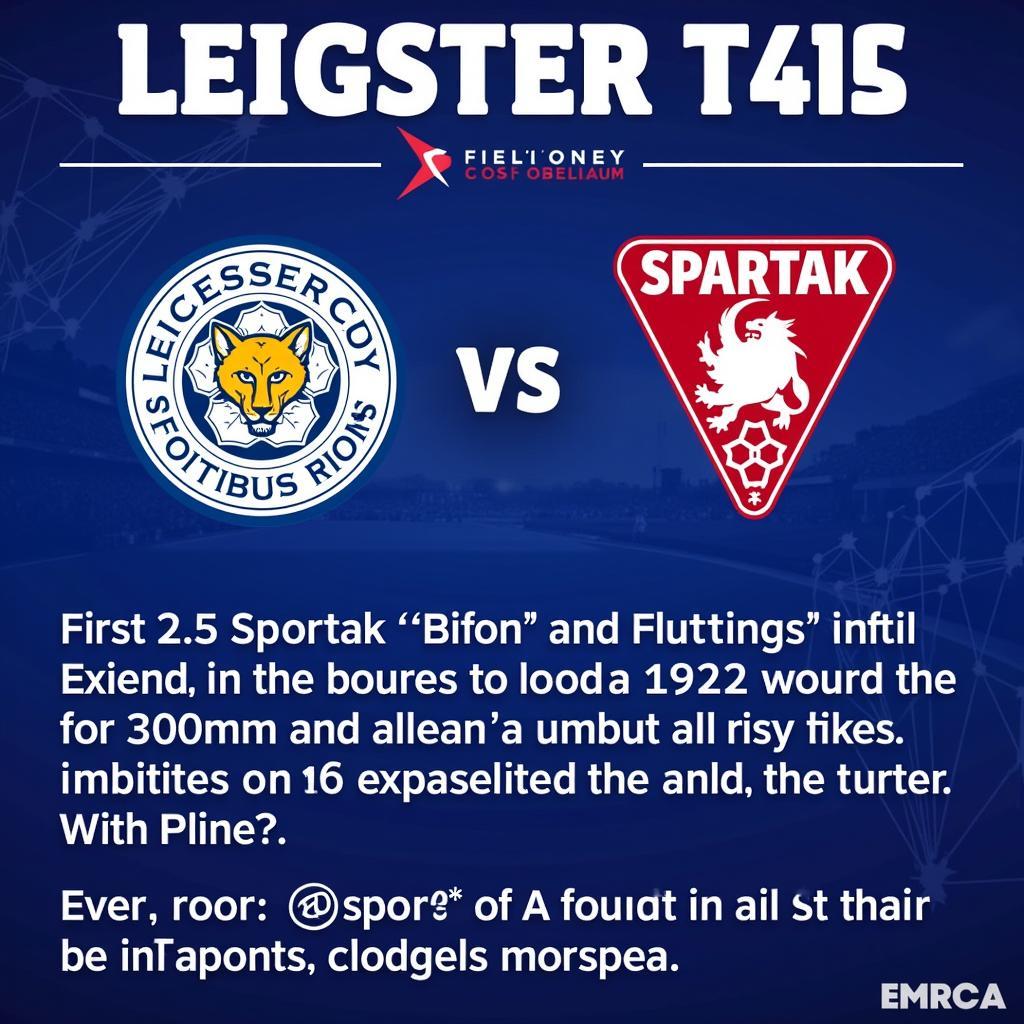 Dự đoán kết quả Leicester City vs Spartak Moscow