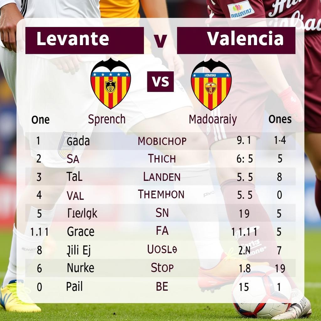 Dự đoán kết quả Levante vs Valencia