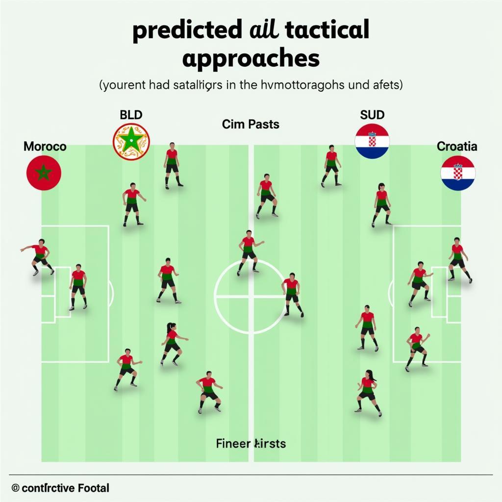 Chiến thuật của Ma Rốc và Croatia
