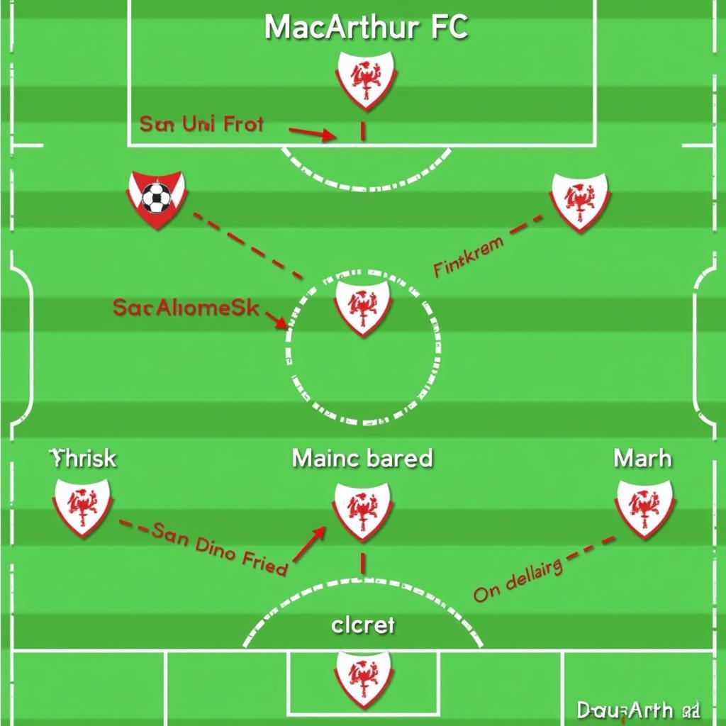 Chiến thuật của MacArthur FC