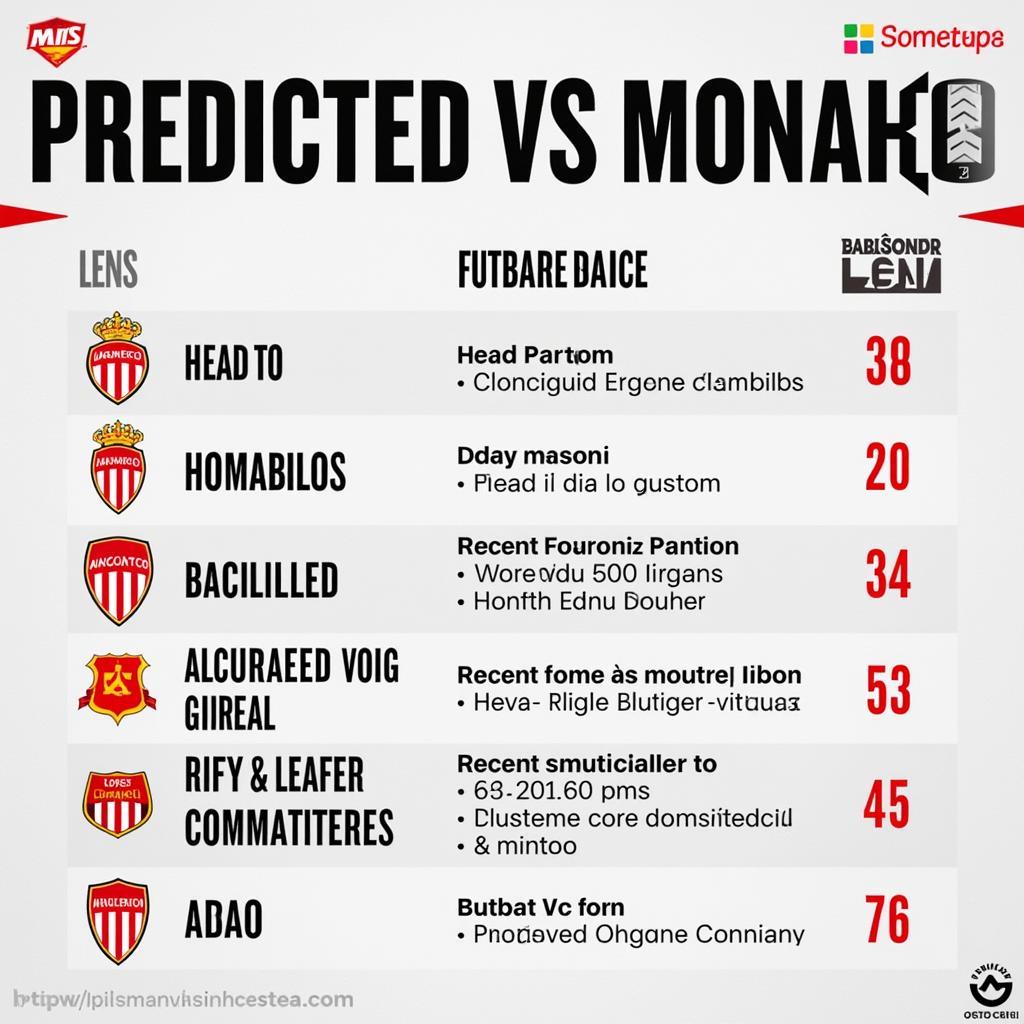 Dự đoán tỉ số Monaco vs Lens