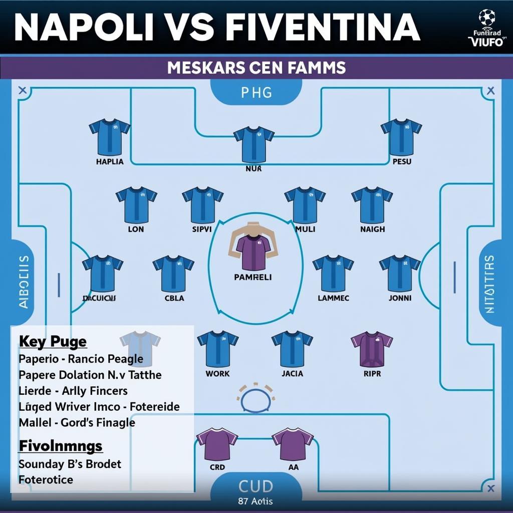 Phân tích đội hình Napoli vs Fiorentina