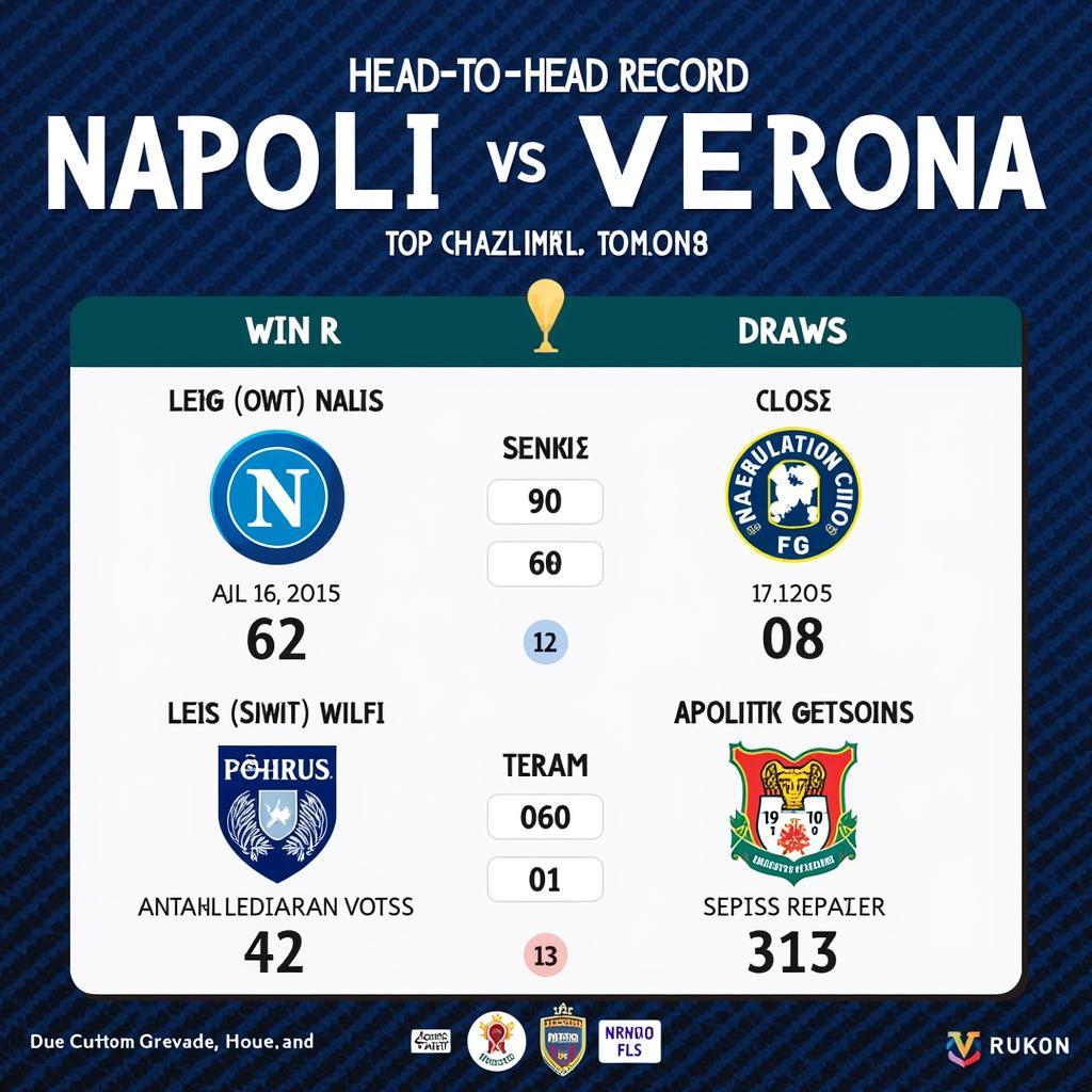 Lịch sử đối đầu Napoli vs Verona