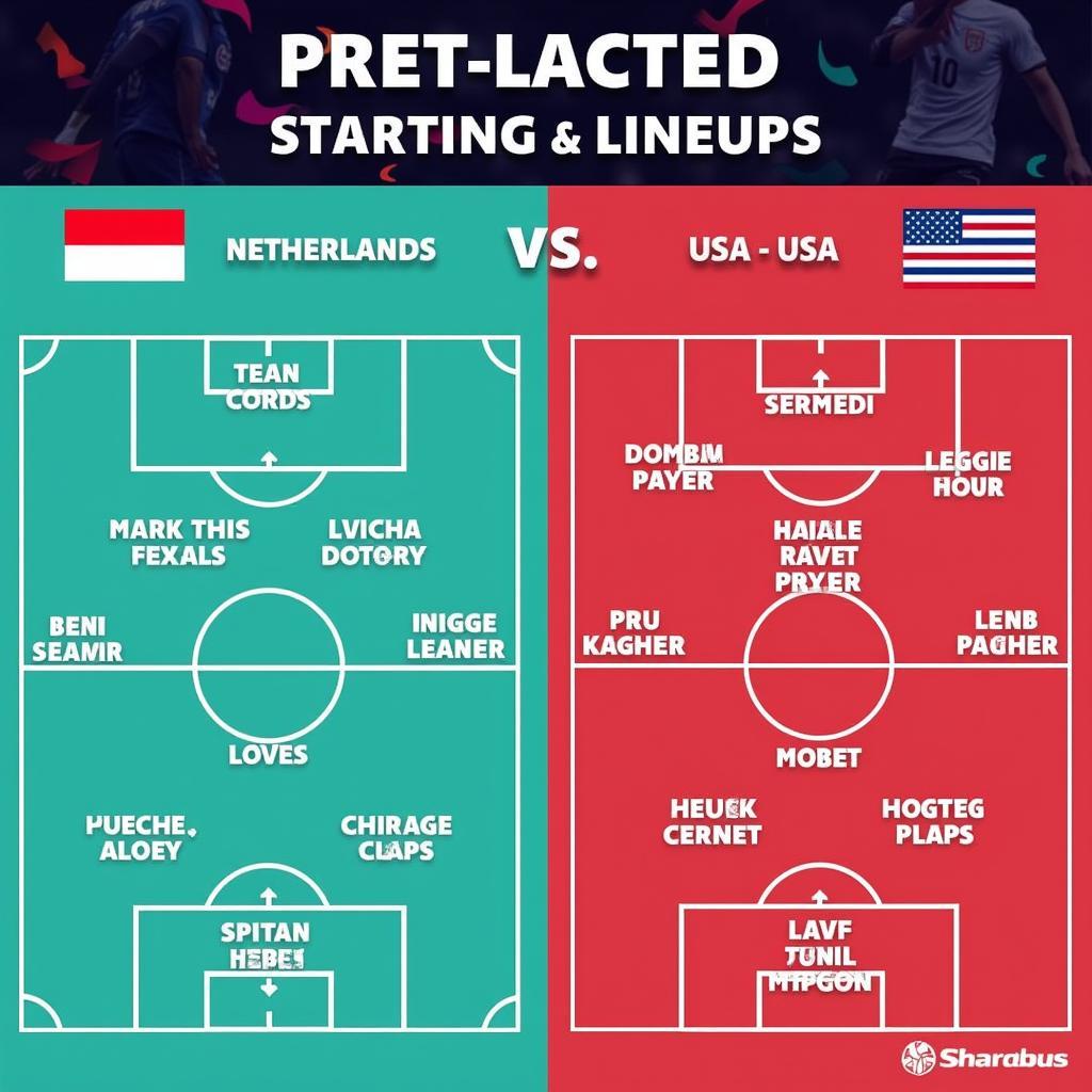 Soi kèo Netherlands vs USA: Đội hình dự kiến