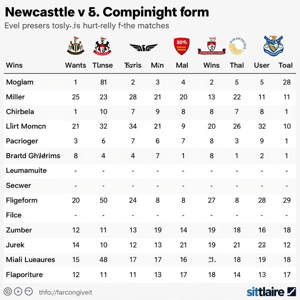 Phong độ gần đây của Newcastle và Bournemouth