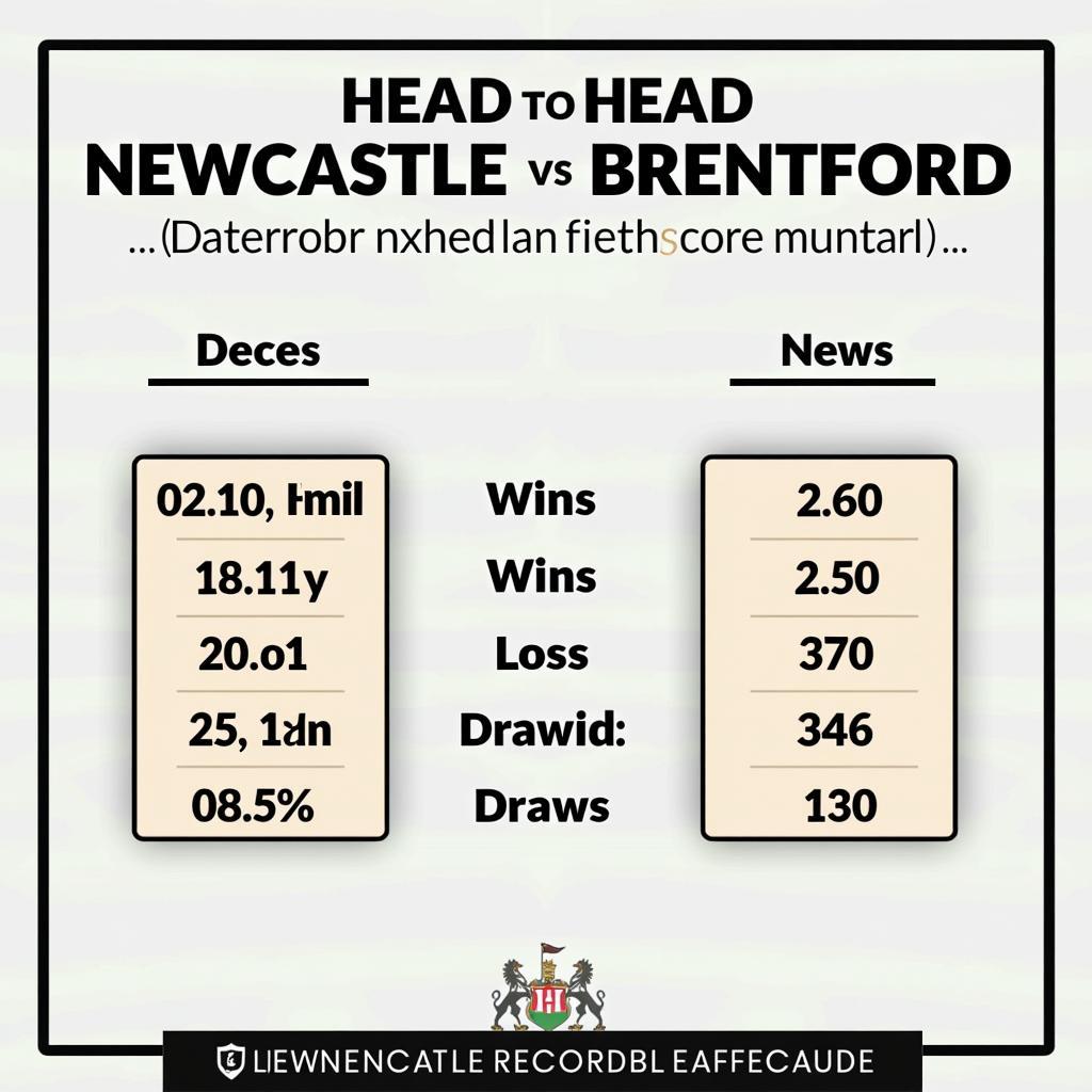 Lịch sử đối đầu Newcastle vs Brentford