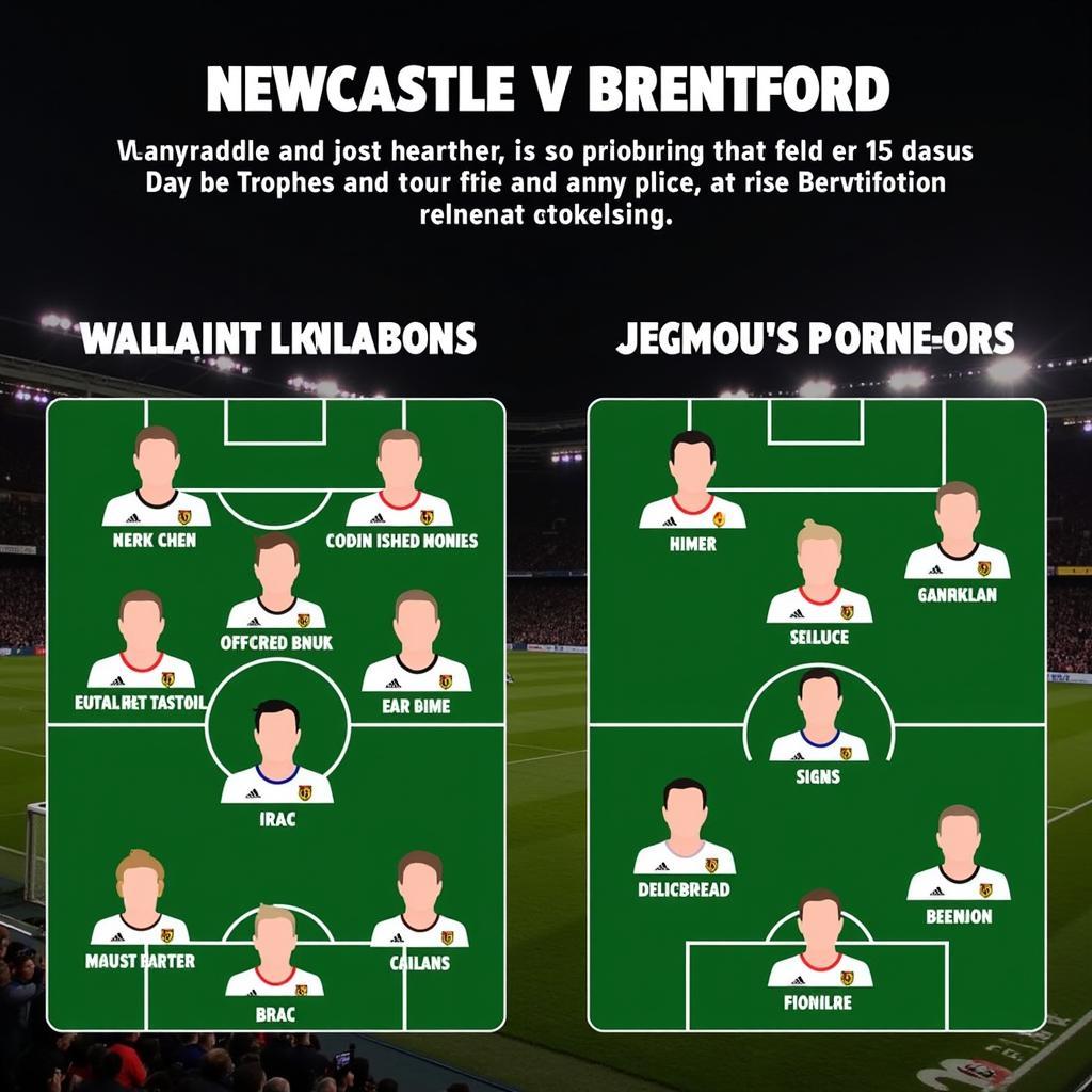 Phân tích lực lượng Newcastle vs Brentford