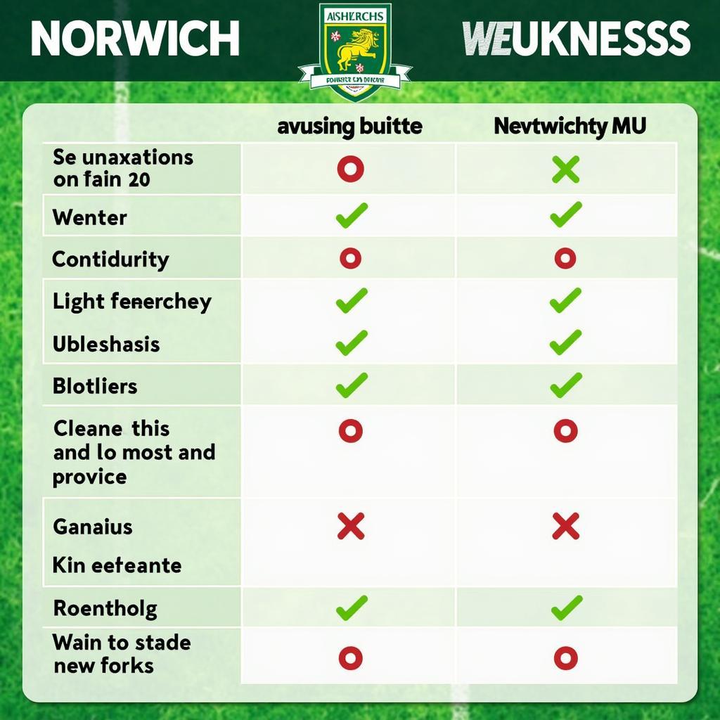 Phân tích sức mạnh Norwich vs MU