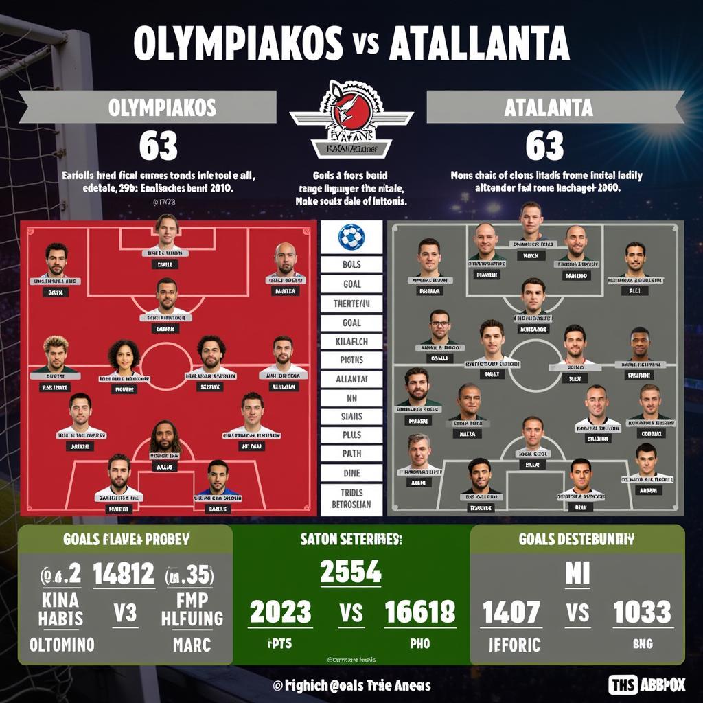 Soi kèo Olympiakos vs Atalanta: Dự đoán kết quả và phân tích chuyên sâu