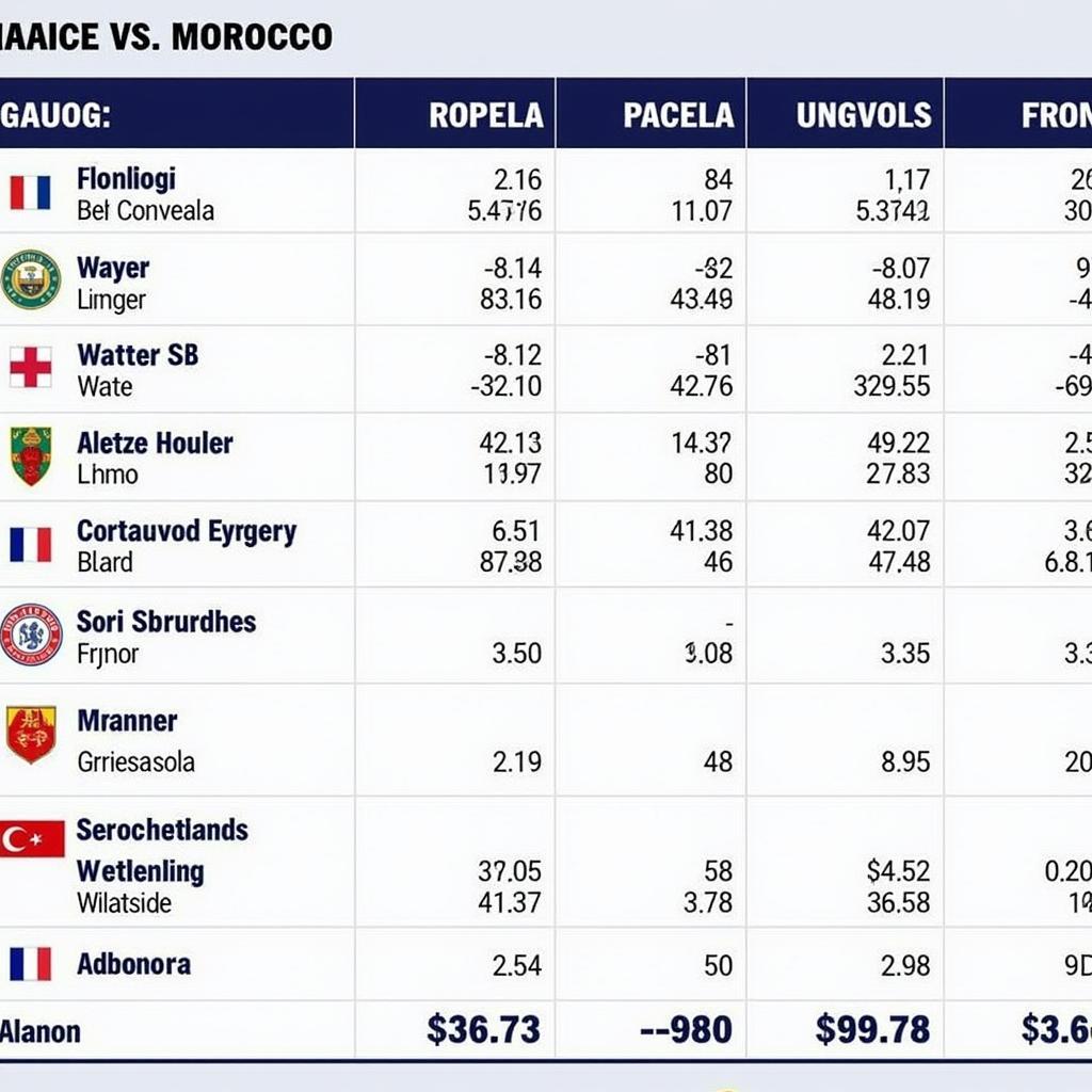 Soi Kèo Pháp Maroc Chuyên Sâu