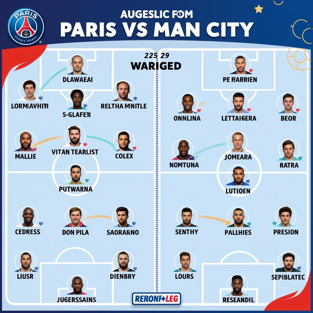 Soi kèo PSG vs Man City: Lực lượng