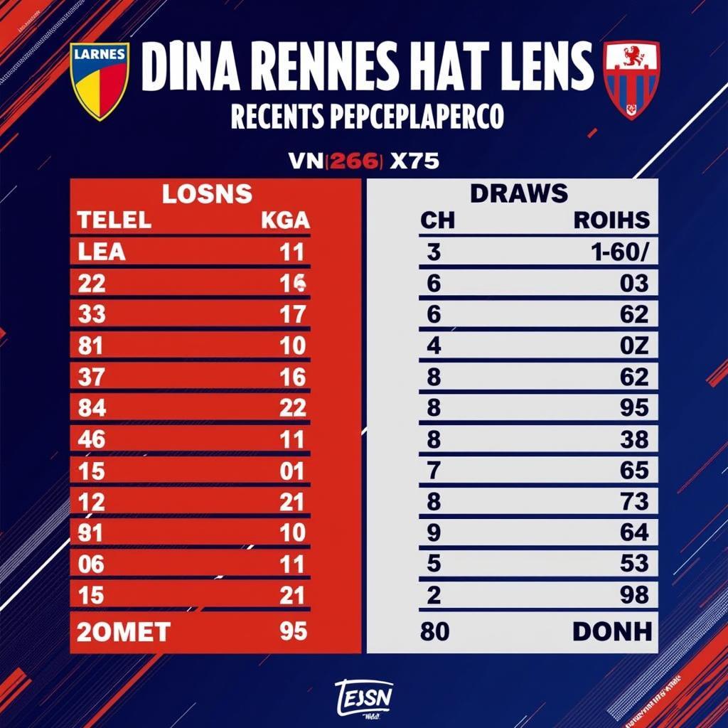 Phong độ hai đội Rennes vs Lens