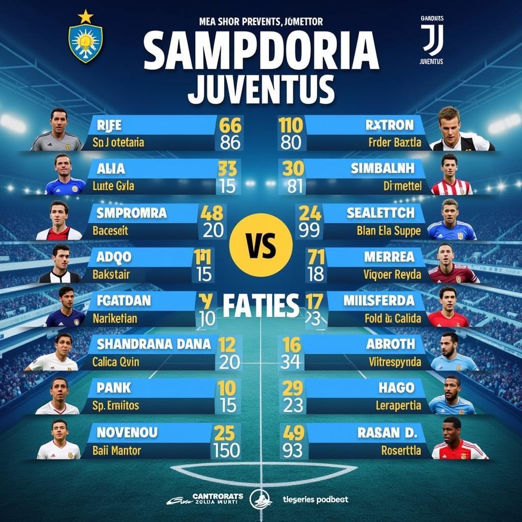 Soi kèo trận đấu kinh điển giữa Sampdoria và Juventus