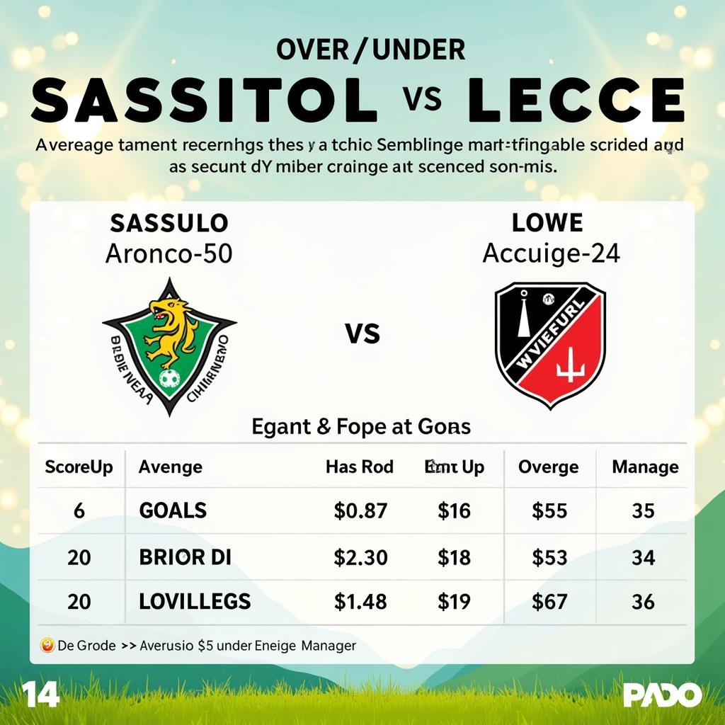 Soi kèo Tài Xỉu Sassuolo vs Lecce