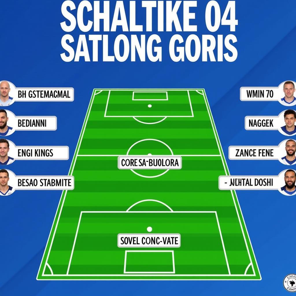 Đội hình ra sân Schalke 04