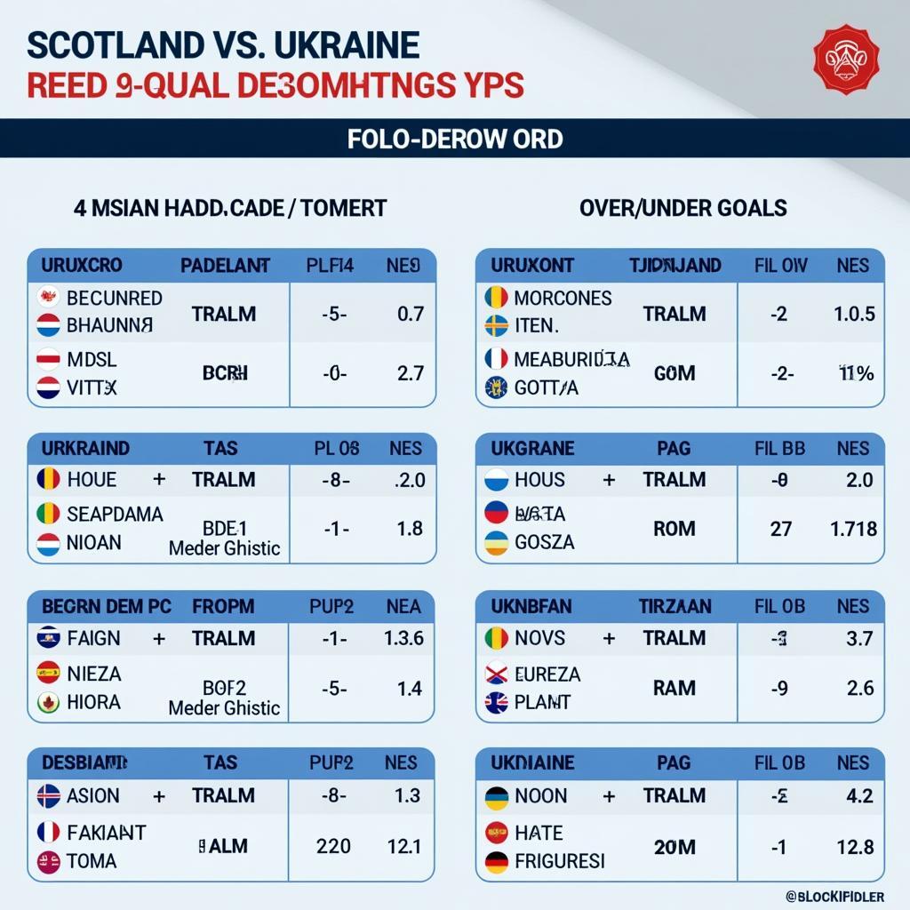 Phân tích kèo chi tiết trận Scotland vs Ukraine